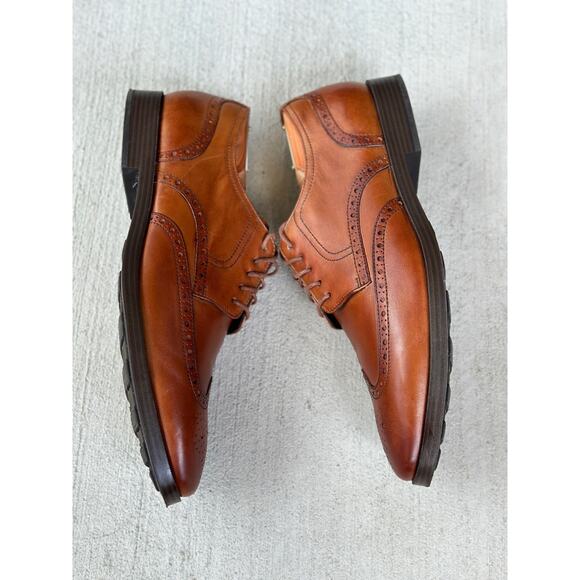 Cole Haan Men’s 11M Hamilton Grand Wingtip Oxford Brown / British Tan Leather main image 4